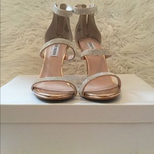 Rose gold heels